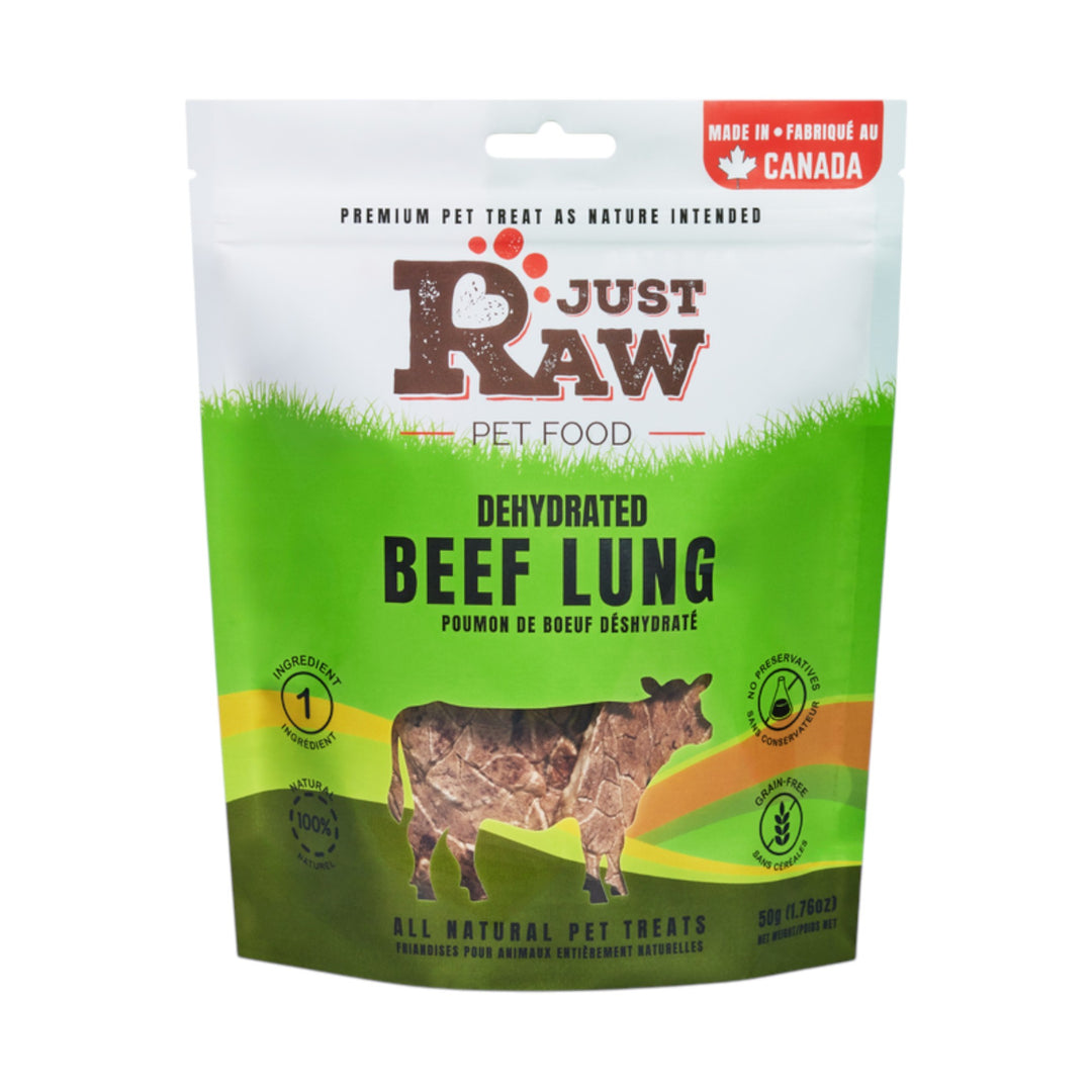 Just Raw Dehydrated Beef Lung 50g