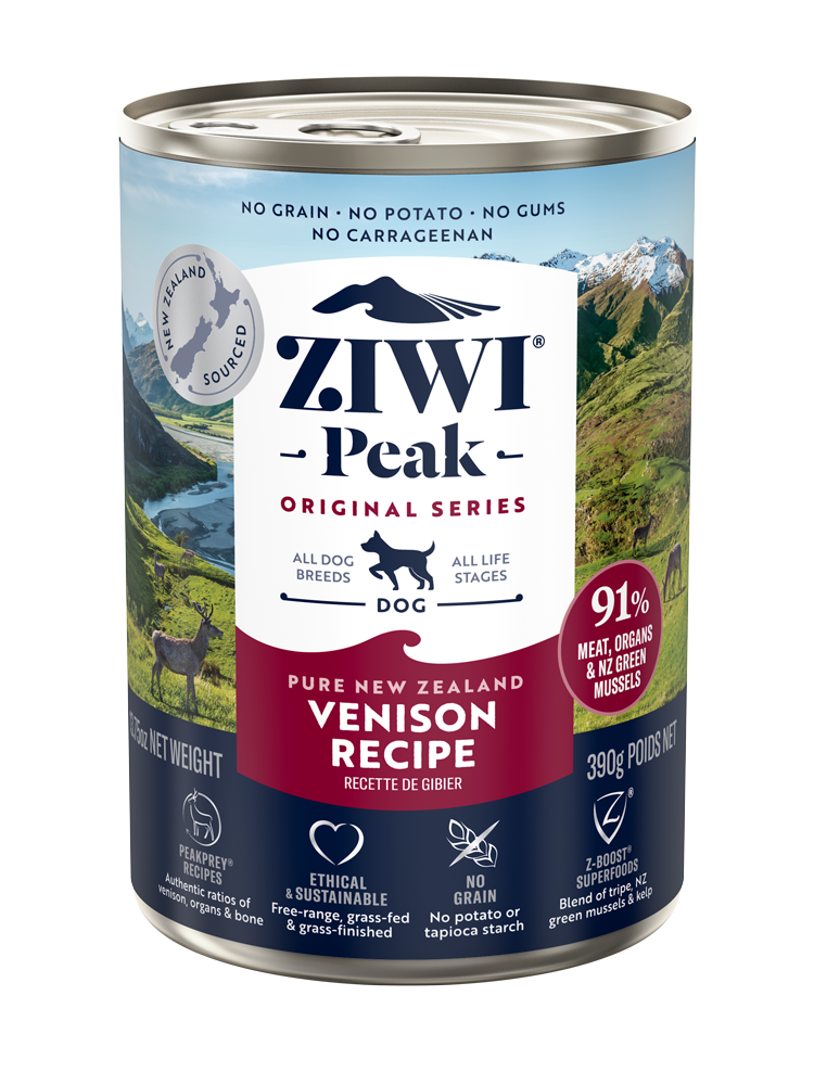 Ziwi Ziwipeak Dog Venison Can (390g)