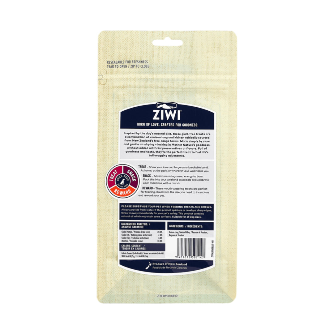 Ziwi Dog Chew Venison Lung/Kidney (60g)