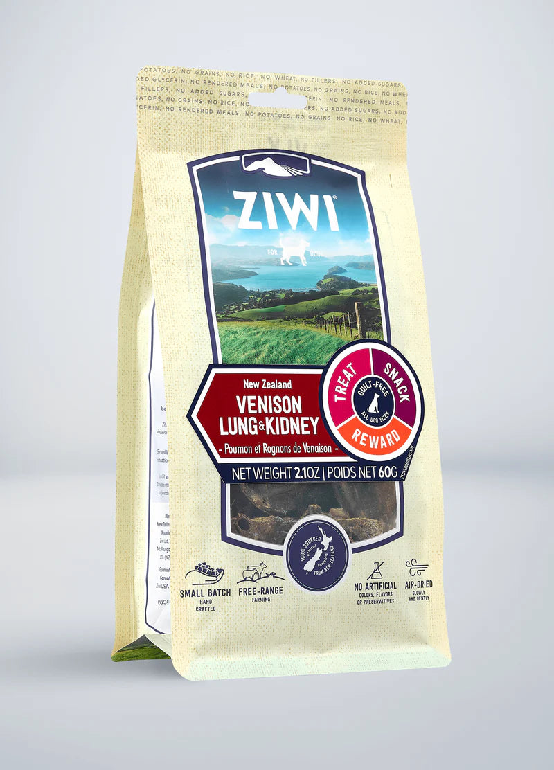 Ziwi Dog Chew Venison Lung/Kidney (60g) - Tail Blazers Etobicoke