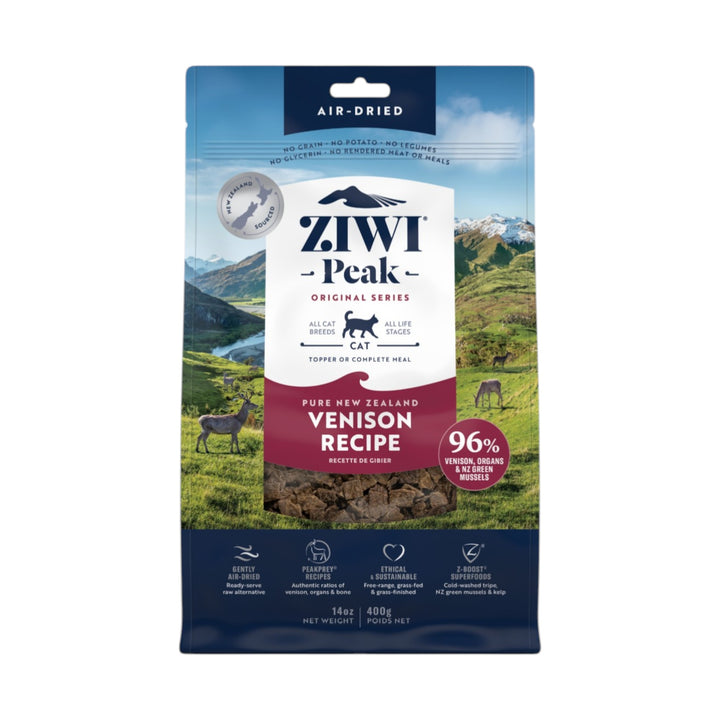 Ziwi Ziwipeak Cat Air-Dried Venison (400g)