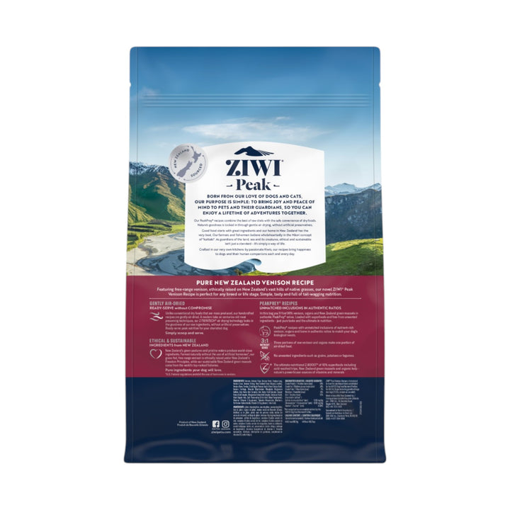 Ziwi Ziwipeak Dog Air-Dried Venison (1kg)
