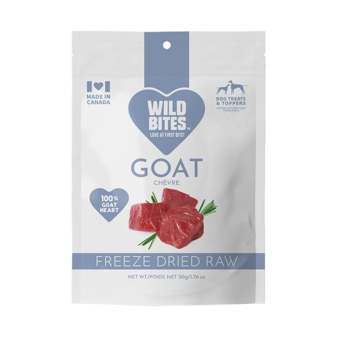 Wild Bites Freeze Dried Goat (50g)