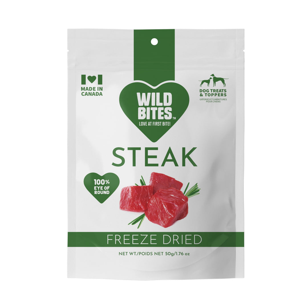 Wild Bites Freeze Dried Steak (50g)