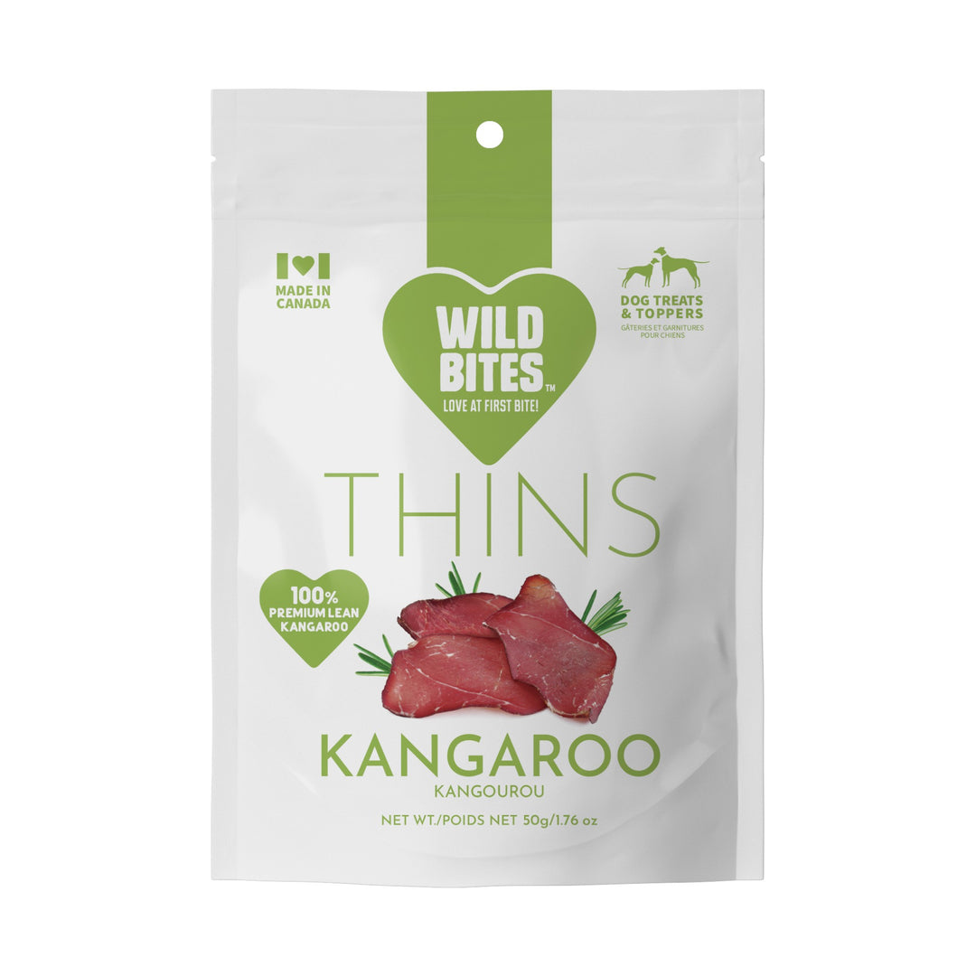 Wild Bites Kangaroo Thins (50g)