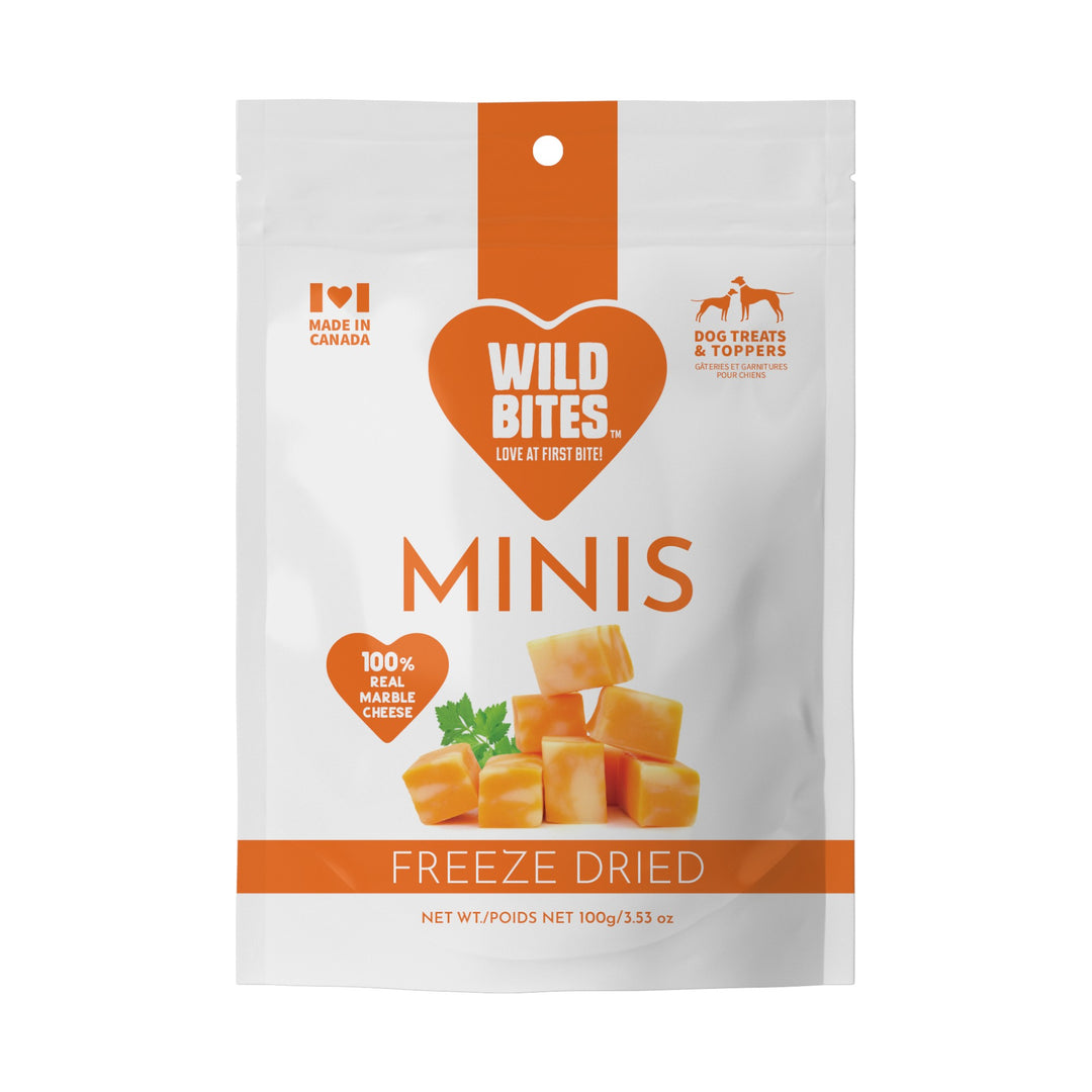 Wild Bites Freeze-Dried Marble Cheese (100g)