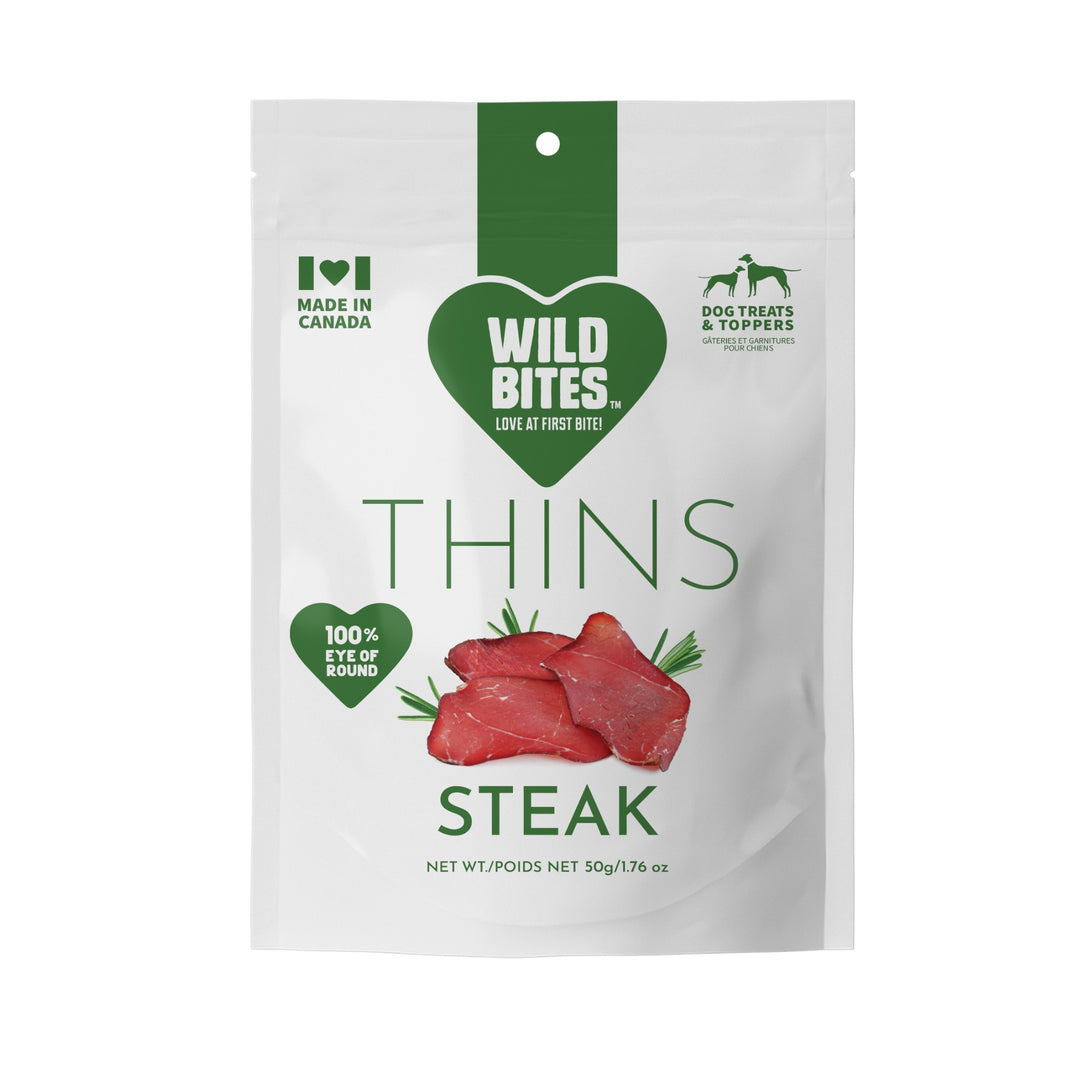 Wild Bites Steak Thins (50g)