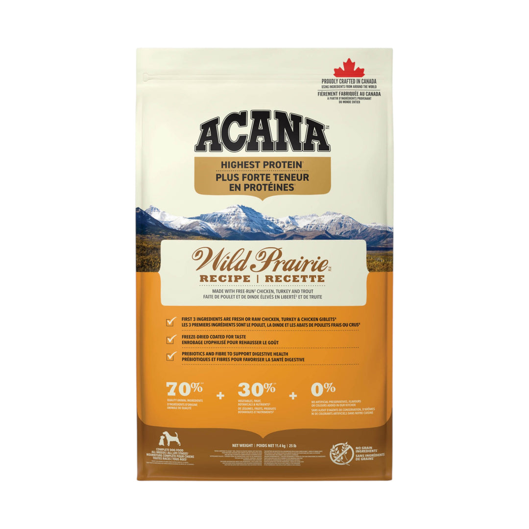 Acana Dog Highest Protein Wild Prairie Recipe (6kg)
