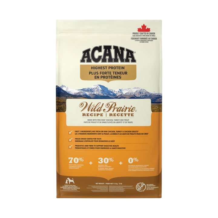 Acana Dog Highest Protein Wild Prairie Recipe (6kg)