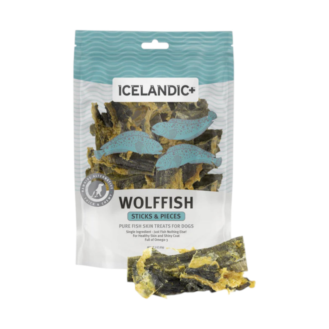 Icelandic+ Wolffish Skin Strip (9oz)