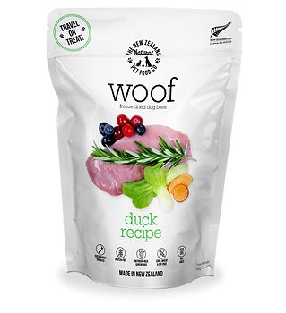 New Zealand Woof Freeze Dried Duck (50g) - Tail Blazers Etobicoke