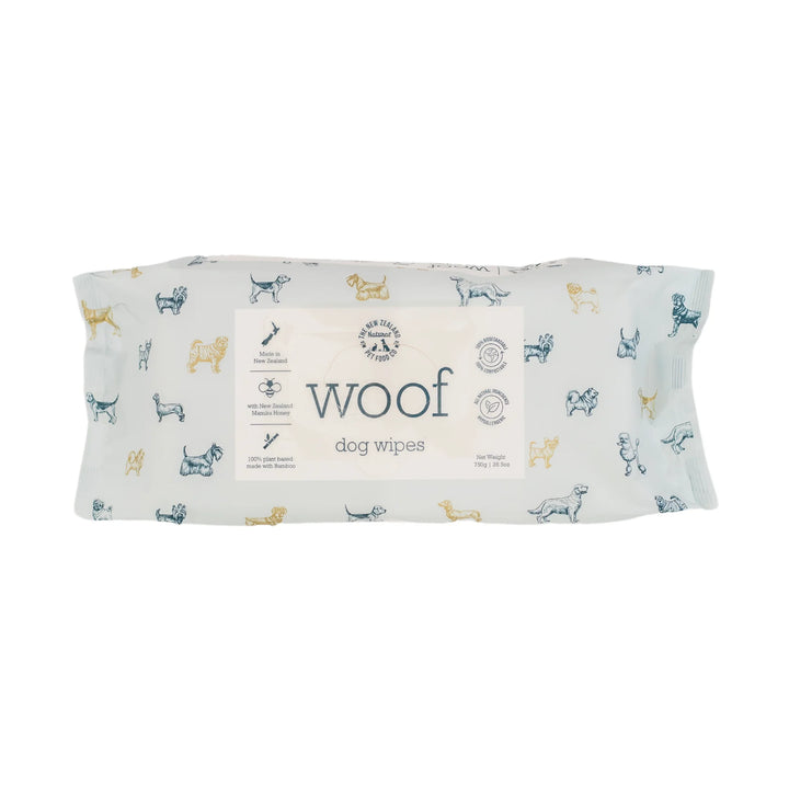 New Zealand Woof Manuka Honey Wipes (80ct)