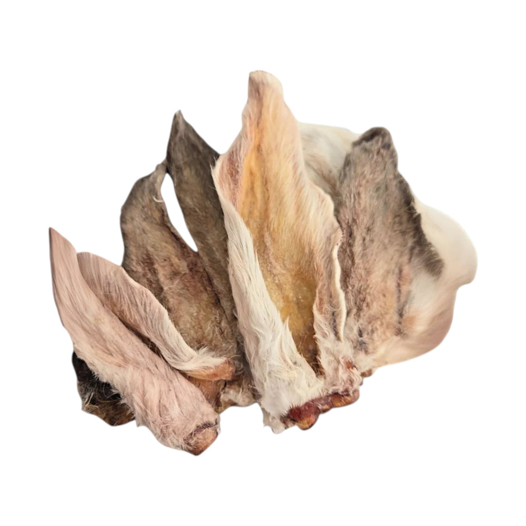 JUST RAW DEHY RABBIT EARS 50G
