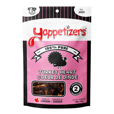 Yappetizers Turkey Heart (100g) - Tail Blazers Etobicoke