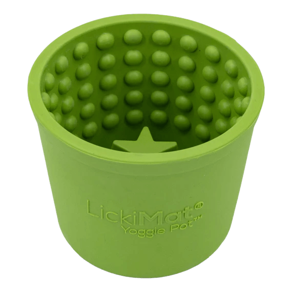 LICKIMAT YOGGIE POT GREEN - Tail Blazers Etobicoke