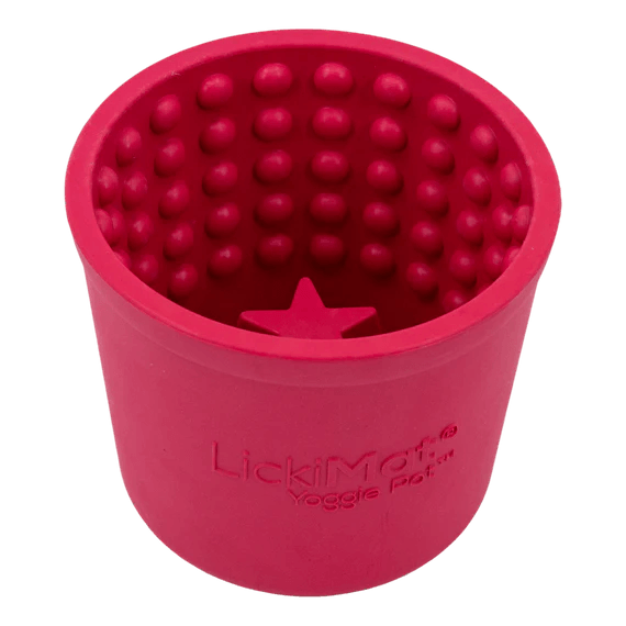 LICKIMAT YOGGIE POT PINK - Tail Blazers Etobicoke