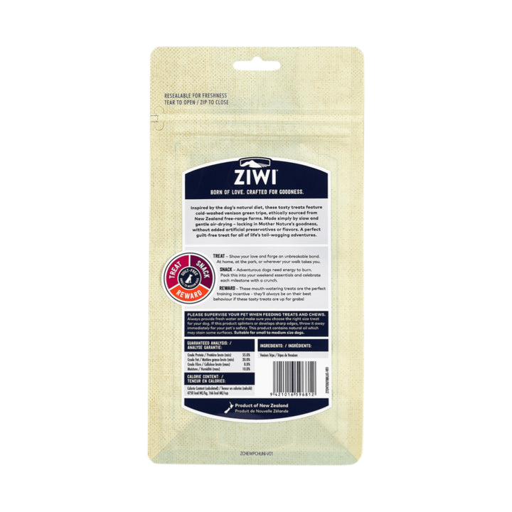 Ziwi Dog Chew Venison Green Tripe (70g)
