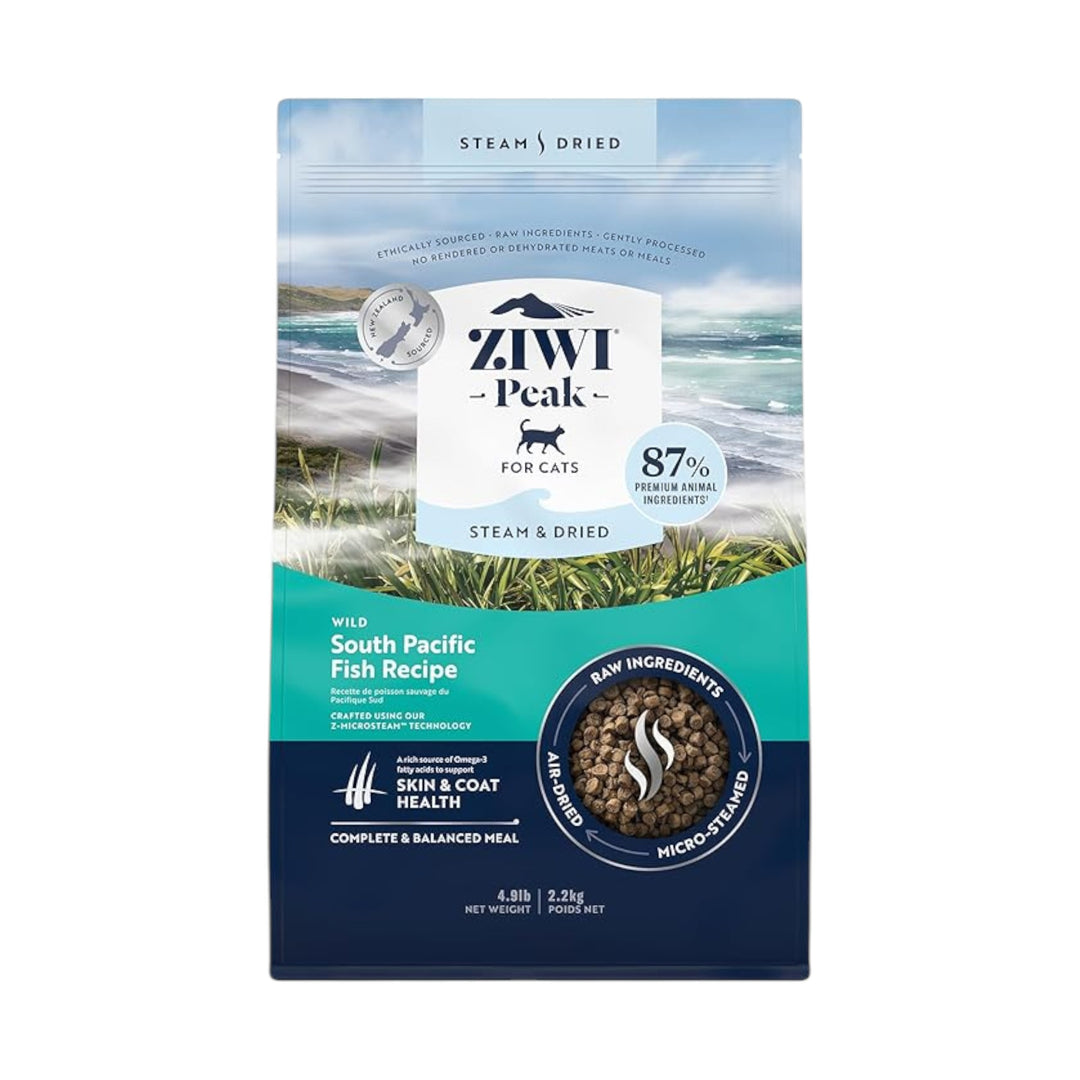 Ziwi Ziwipeak Cat Steam &amp; Dried Wild South Pacific Fish (2.2kg)
