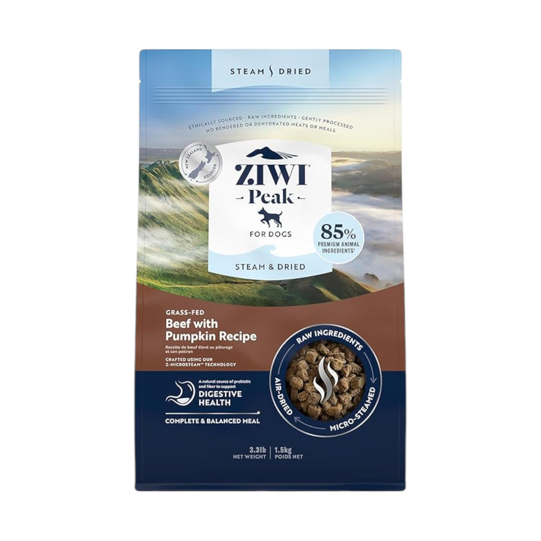 Ziwi Ziwipeak Dog Steam &amp; Dried Beef &amp; Pumpkin (1.5kg)