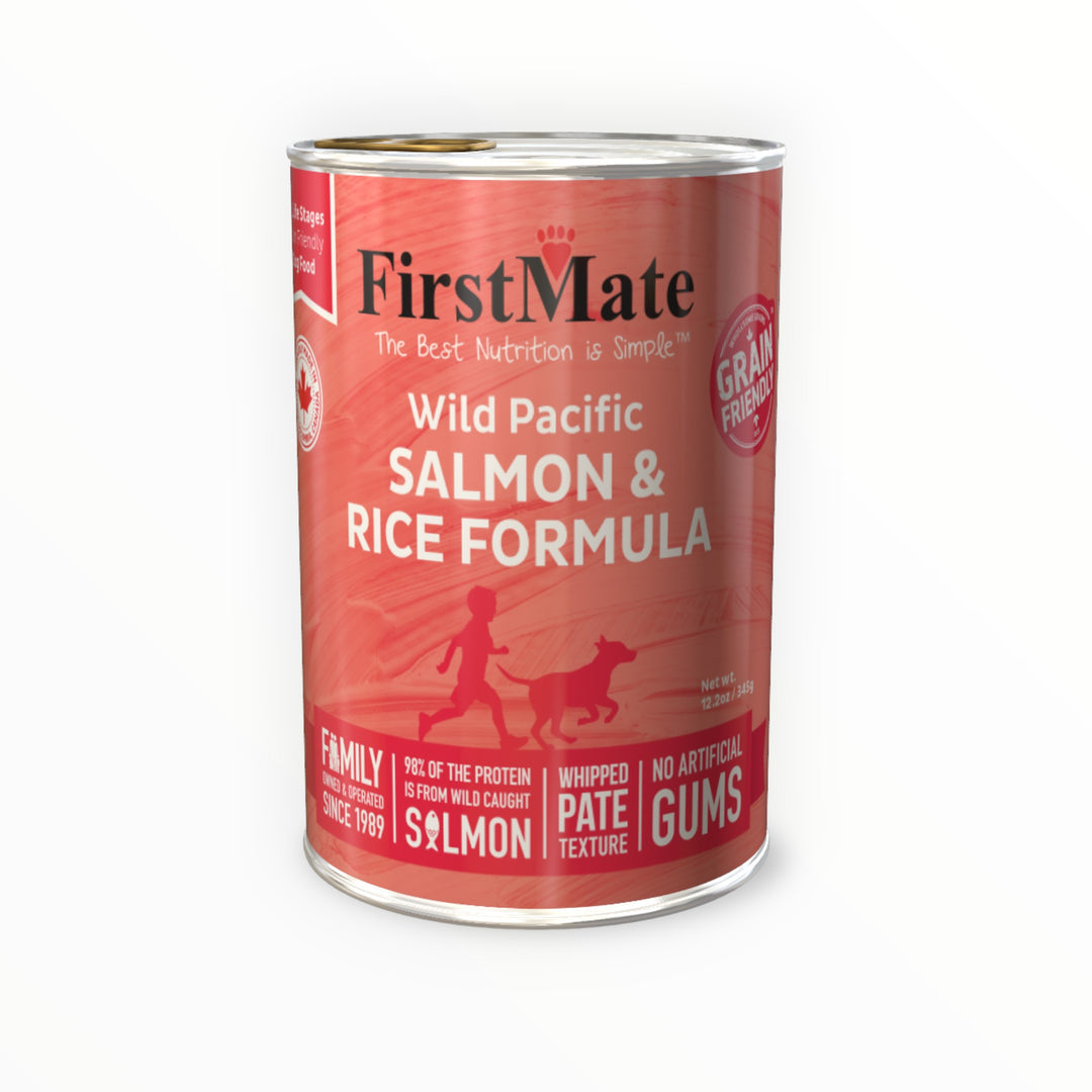 Firstmate Salmon/Rice Dog Can (12.2oz)
