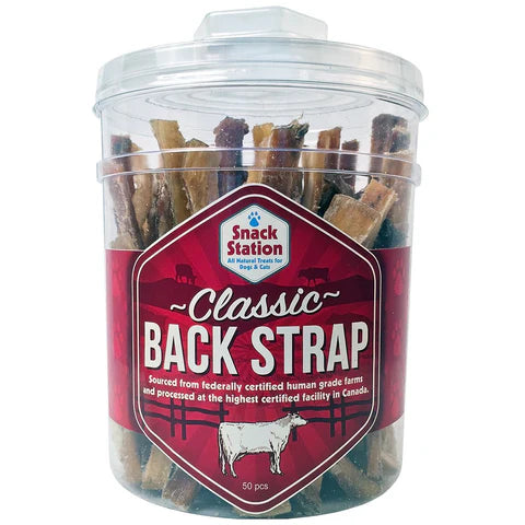This &amp; That Beef Back Strap Bulk 7"