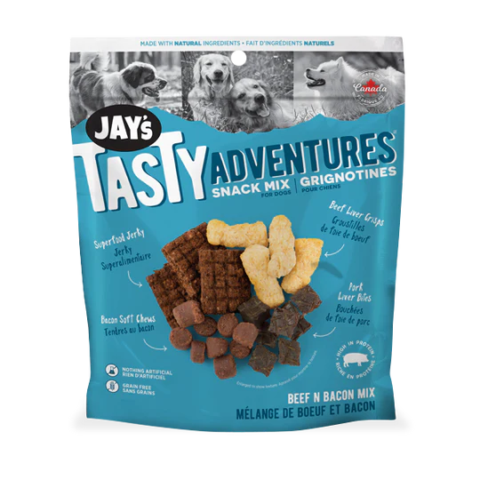 Jay's Tasty Adventures Beef 'n' Bacon Mix Treat (100g) - Tail Blazers Etobicoke