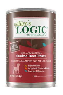 Nature's Logic Beef Dog Can (13.2 oz) - Tail Blazers Etobicoke