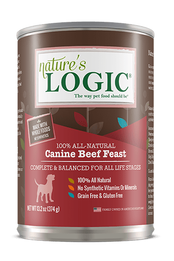 Nature's Logic Beef Dog Can (13.2 oz) - Tail Blazers Etobicoke