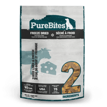 PureBites Freeze-Dried Beef Liver & Cheddar Cheese Treat (120g) - Tail Blazers Etobicoke