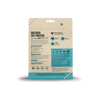 Vital Essentials Dog Freeze-Dried Beef Mini Nibs (25oz) - Tail Blazers Etobicoke