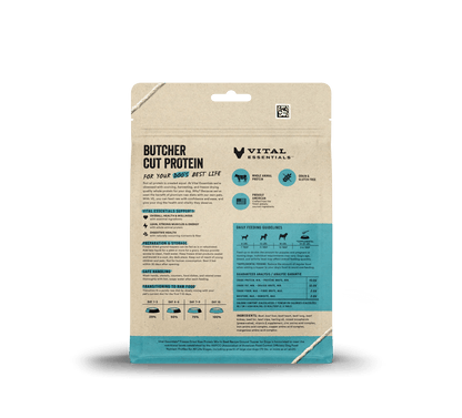 Vital Essentials Dog Freeze-Dried Beef Protein Mix-In Topper (6oz) - Tail Blazers Etobicoke