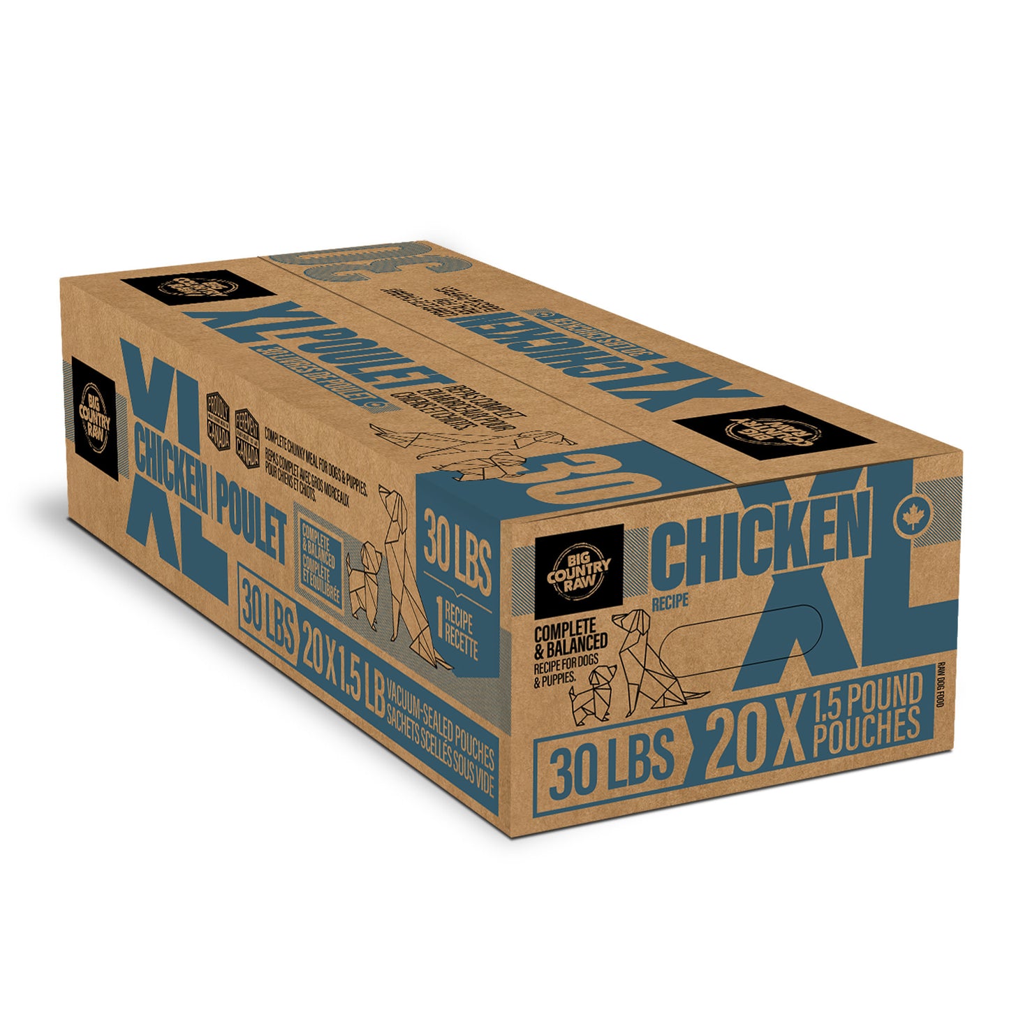 Big Country Raw XL Chicken 30lb