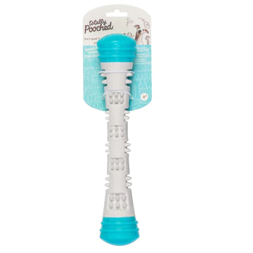 TOTALLY POOCH CHEW STICK TEAL LG - Tail Blazers Etobicoke