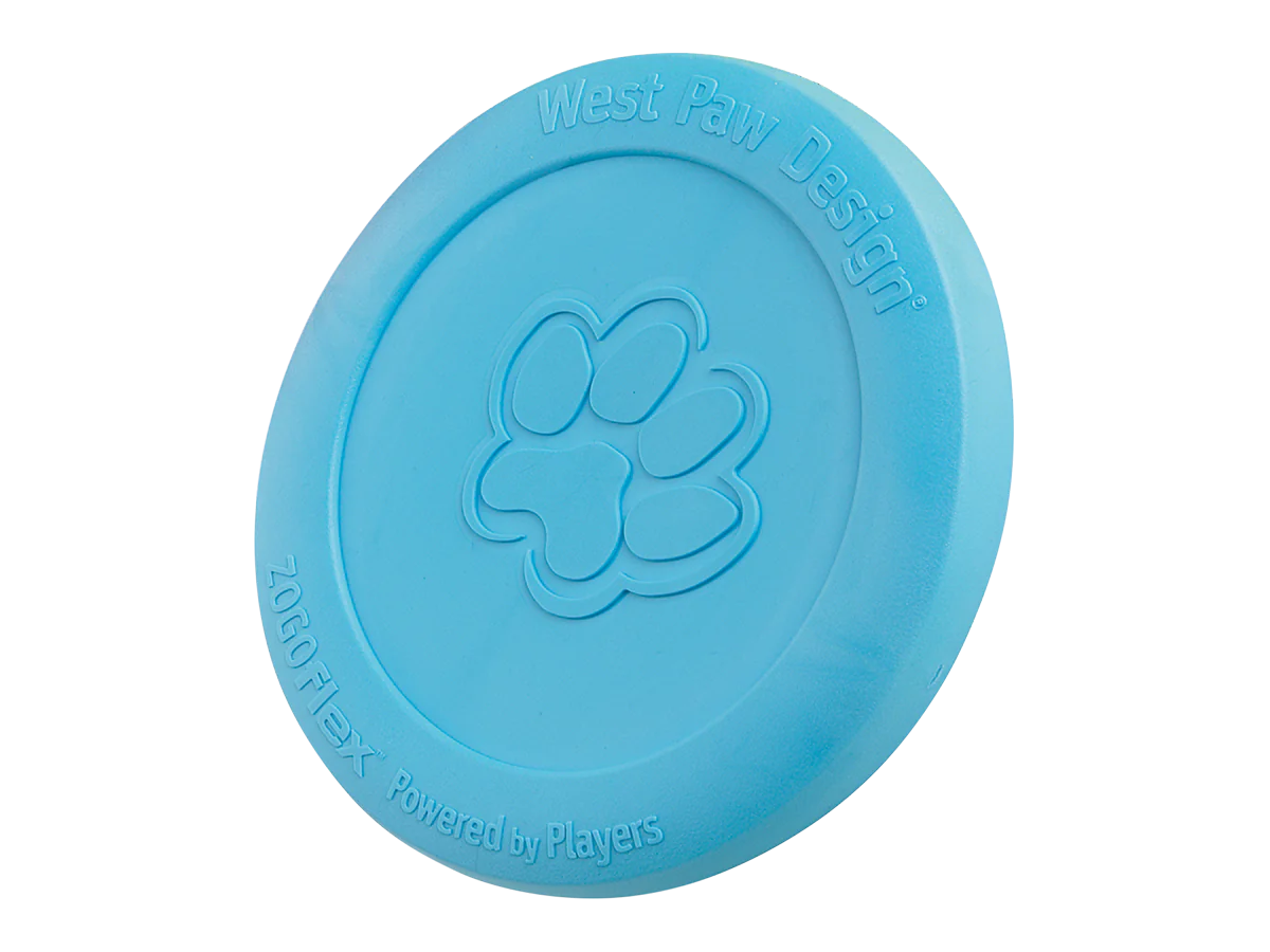 West Paw Zisc Rubber Frisbee Dog Toy (SM) - Tail Blazers Etobicoke