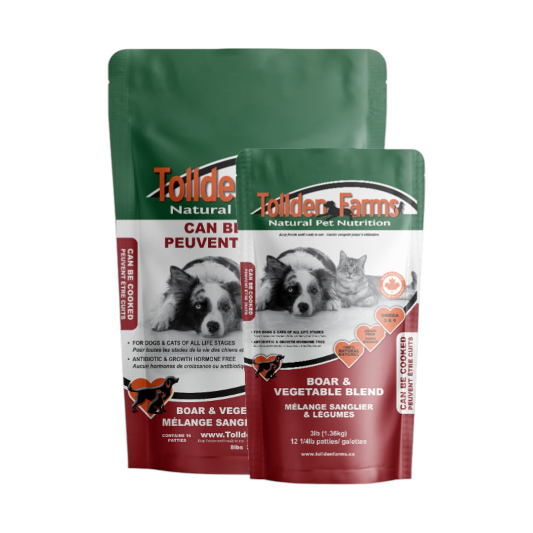 Tollden Farms Boar &amp; Vegetable Blend (3lb)