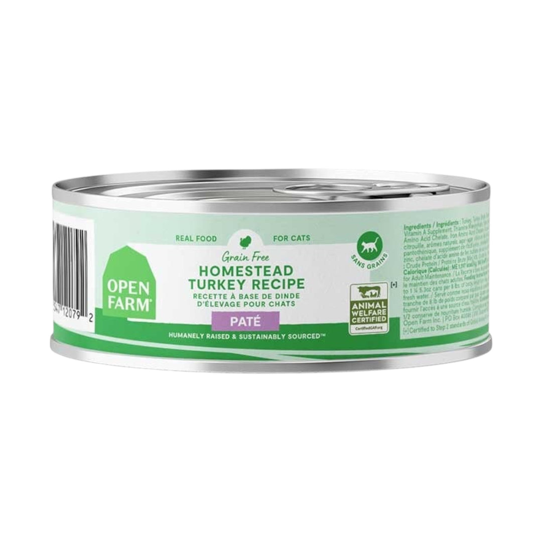 OPEN FARM TURKEY PATE CAT CAN 5.3OZ
