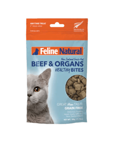 FELINE NATURAL BEEF FD TREATS 50G - Tail Blazers Etobicoke