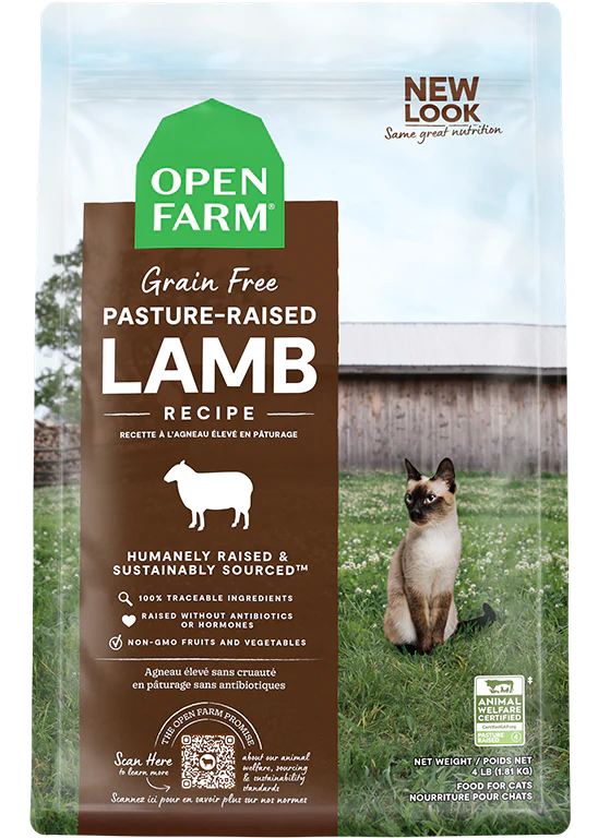 OPEN FARM LAMB CAT DRY 4LB - Tail Blazers Etobicoke