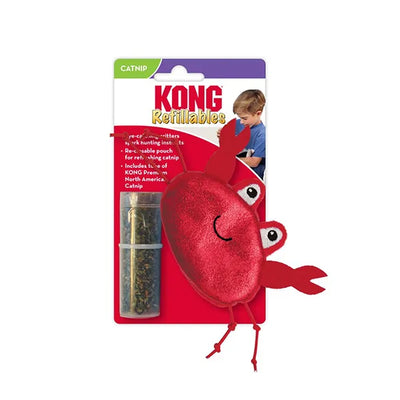 Kong Catnip Refillables Crab Cat Toy - Tail Blazers Etobicoke