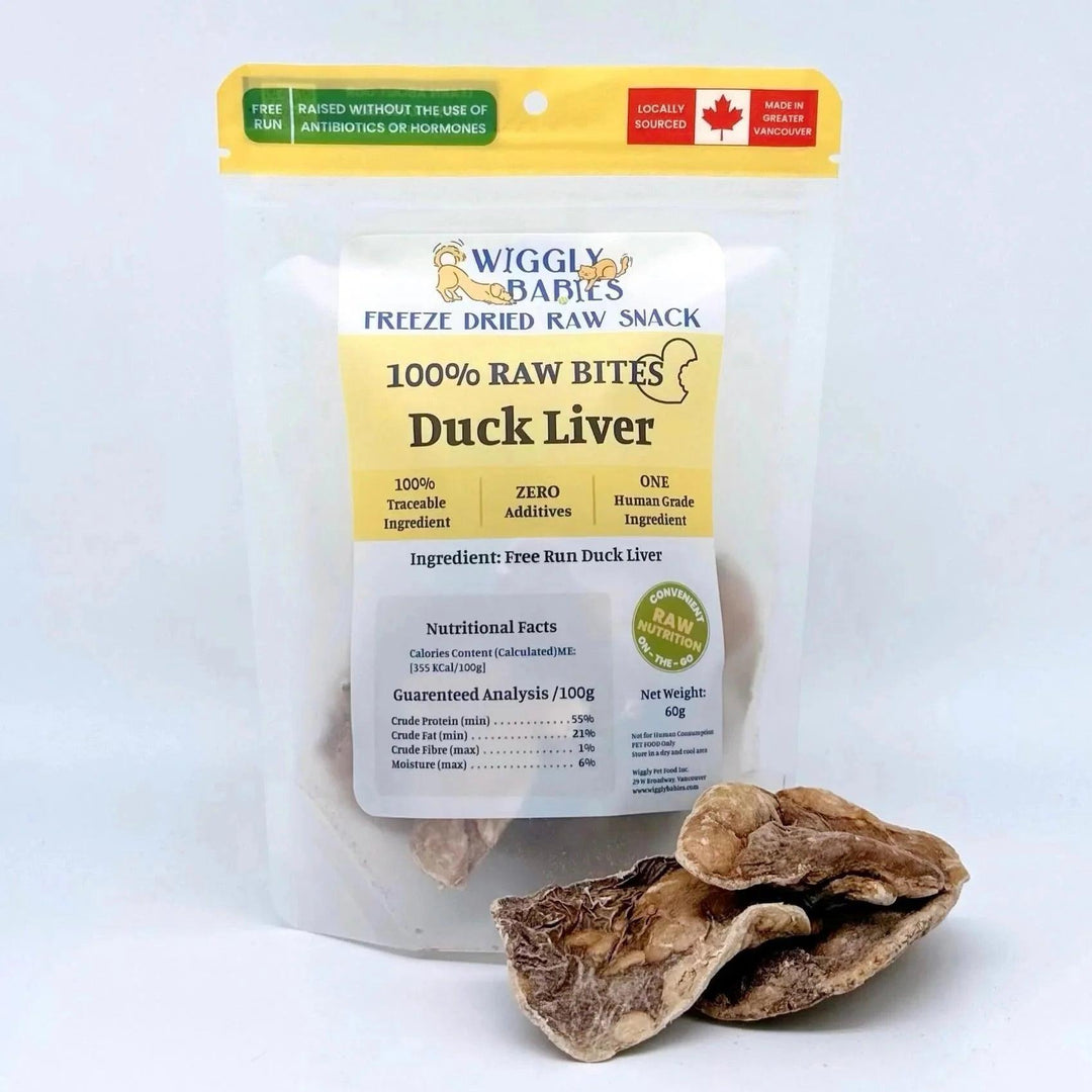 Wiggly Babies Freeze-Dried Duck Liver (50G)