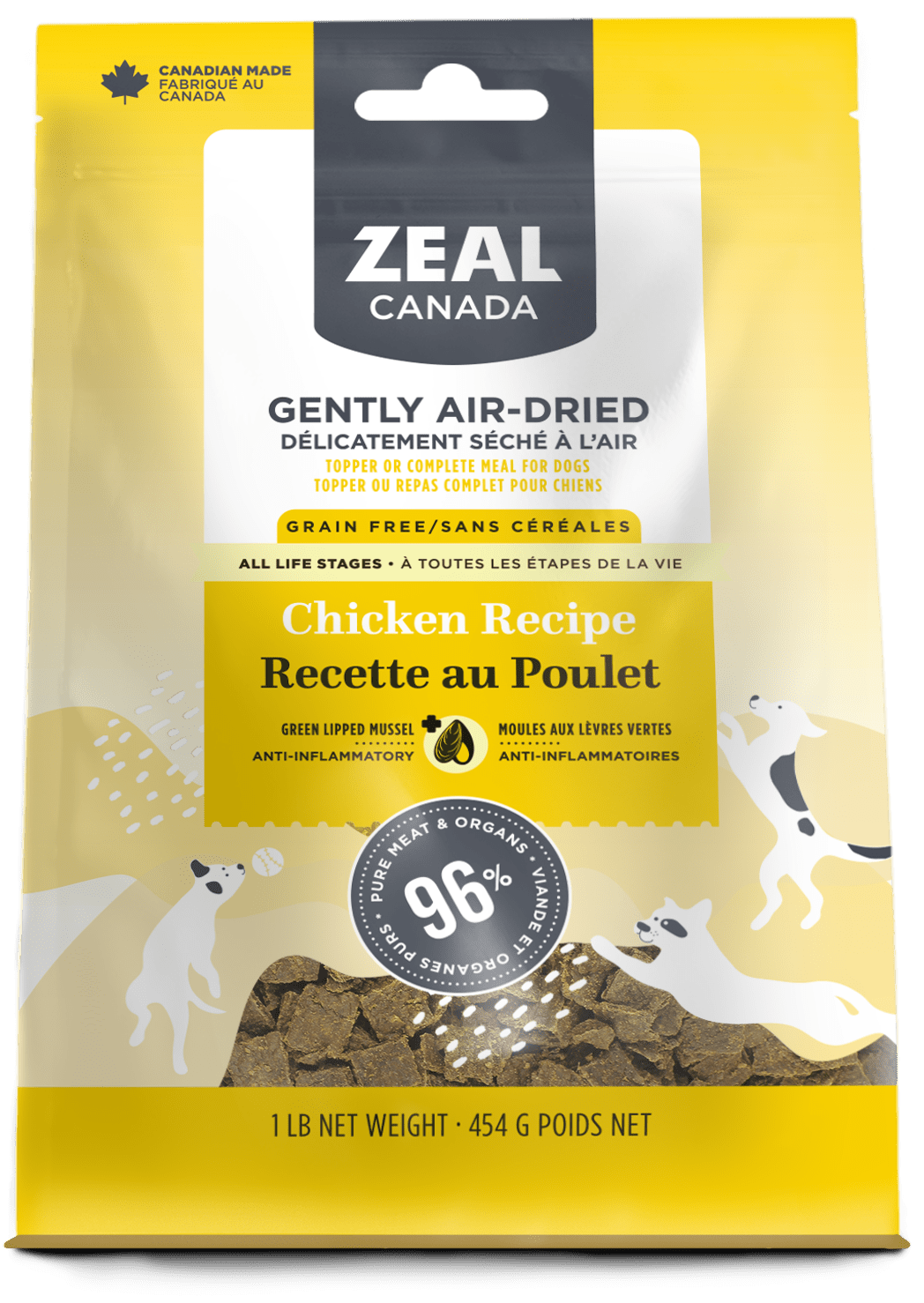 Zeal Canada Dog Chicken Air-Dried (1kg) - Tail Blazers Etobicoke