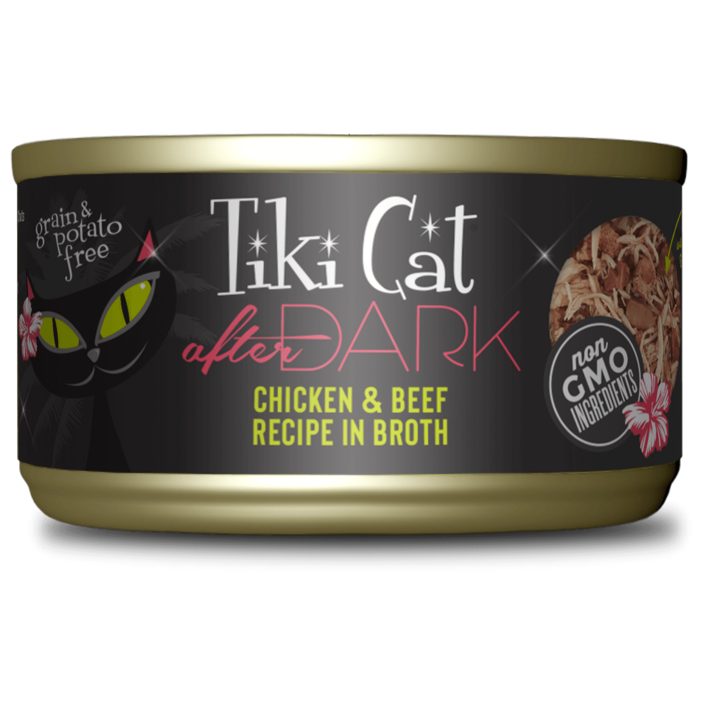 TIKI CAT AFTER DARK CHIC/BEEF CAN 2.8OZ - Tail Blazers Etobicoke