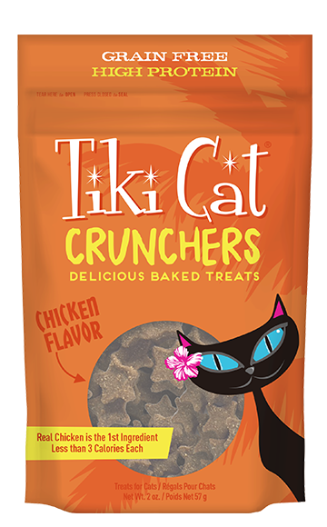 TIKI CAT CRUNCHERS GF CHIC/PUMP PCH 2OZ - Tail Blazers Etobicoke