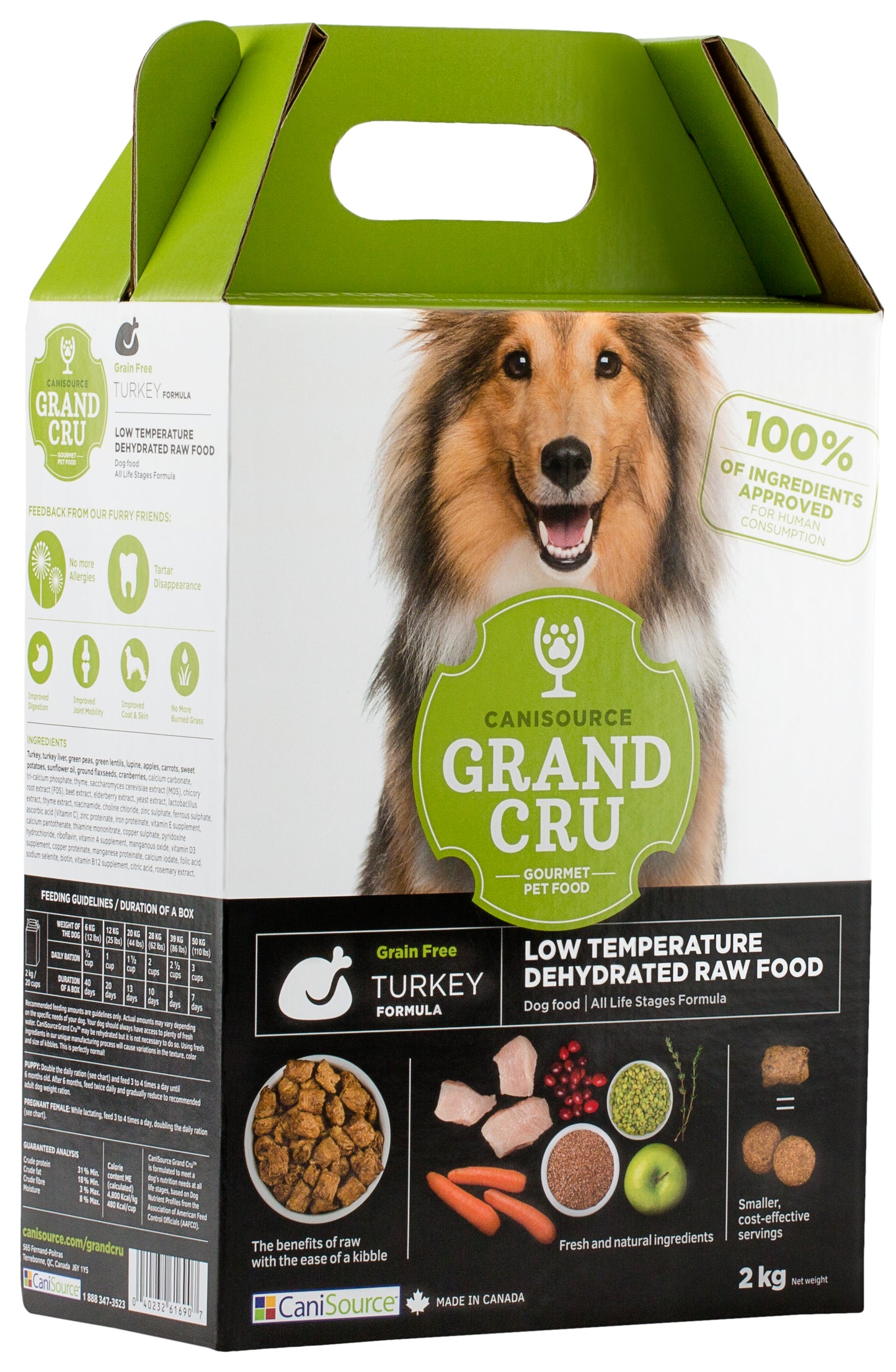 Canisource Dog Grand Cru Turkey (2kg)