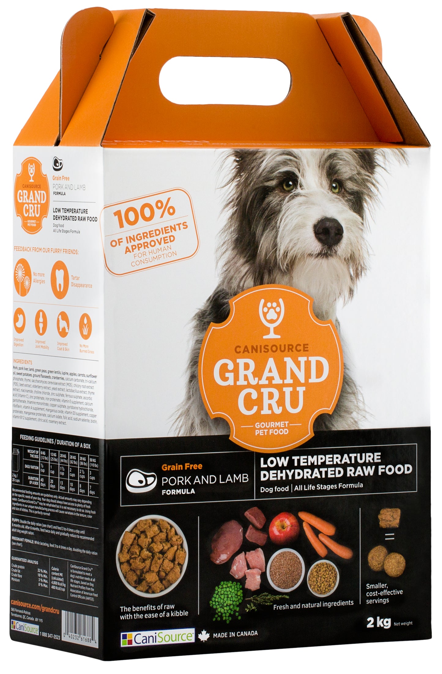Canisource Dog Grand Cru Pork & Lamb (2kg)