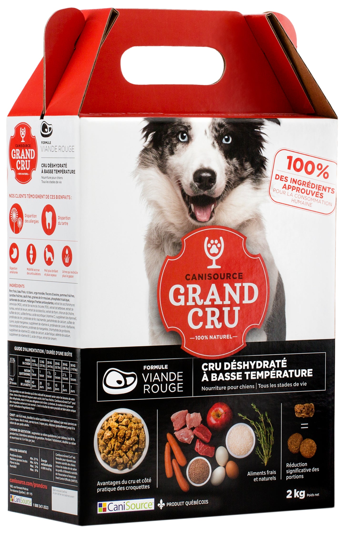 Canisource Dog Grand Cru Red Meat (2kg)