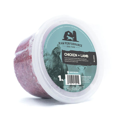 Raw Performance Chicken & Lamb Blend (1lb) - Tail Blazers Etobicoke