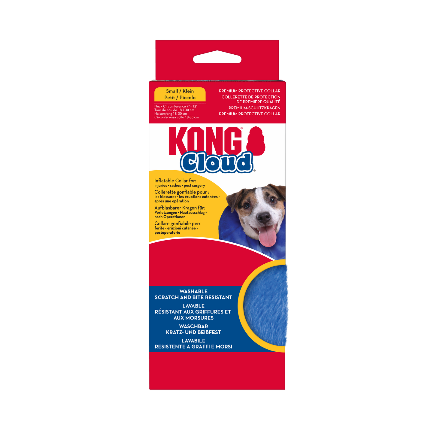 Kong Cloud Collar Inflatable Recovery Cone Alternative (MED) - Tail Blazers Etobicoke