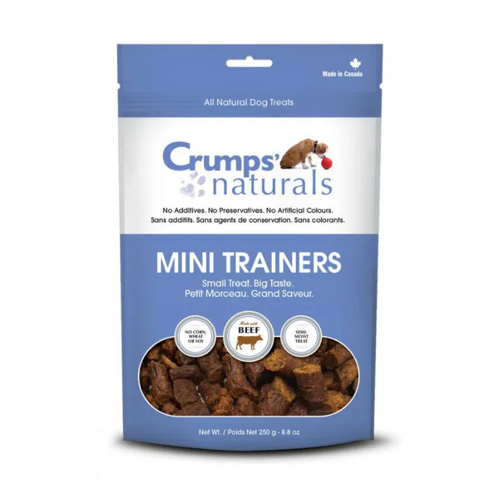 Crumps Semi-Moist Mini Beef Trainers (250g) - Tail Blazers Etobicoke