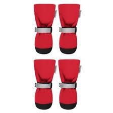Canada Pooch Soft Shield Boots Red 1